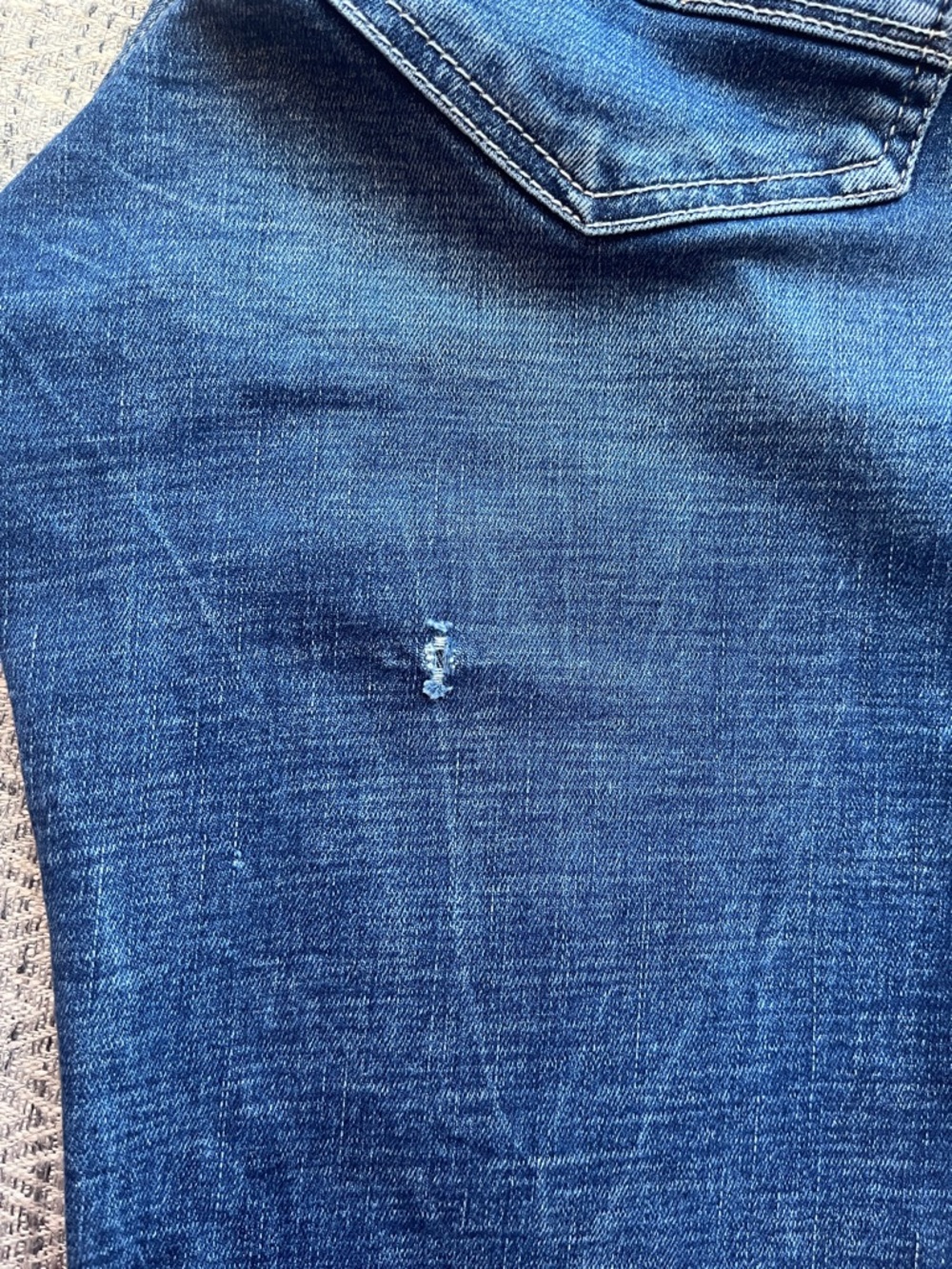 Buckle Women's Dark Blue Bootcut Jeans mid rise . Check picture of wear - Picture 4 of 5